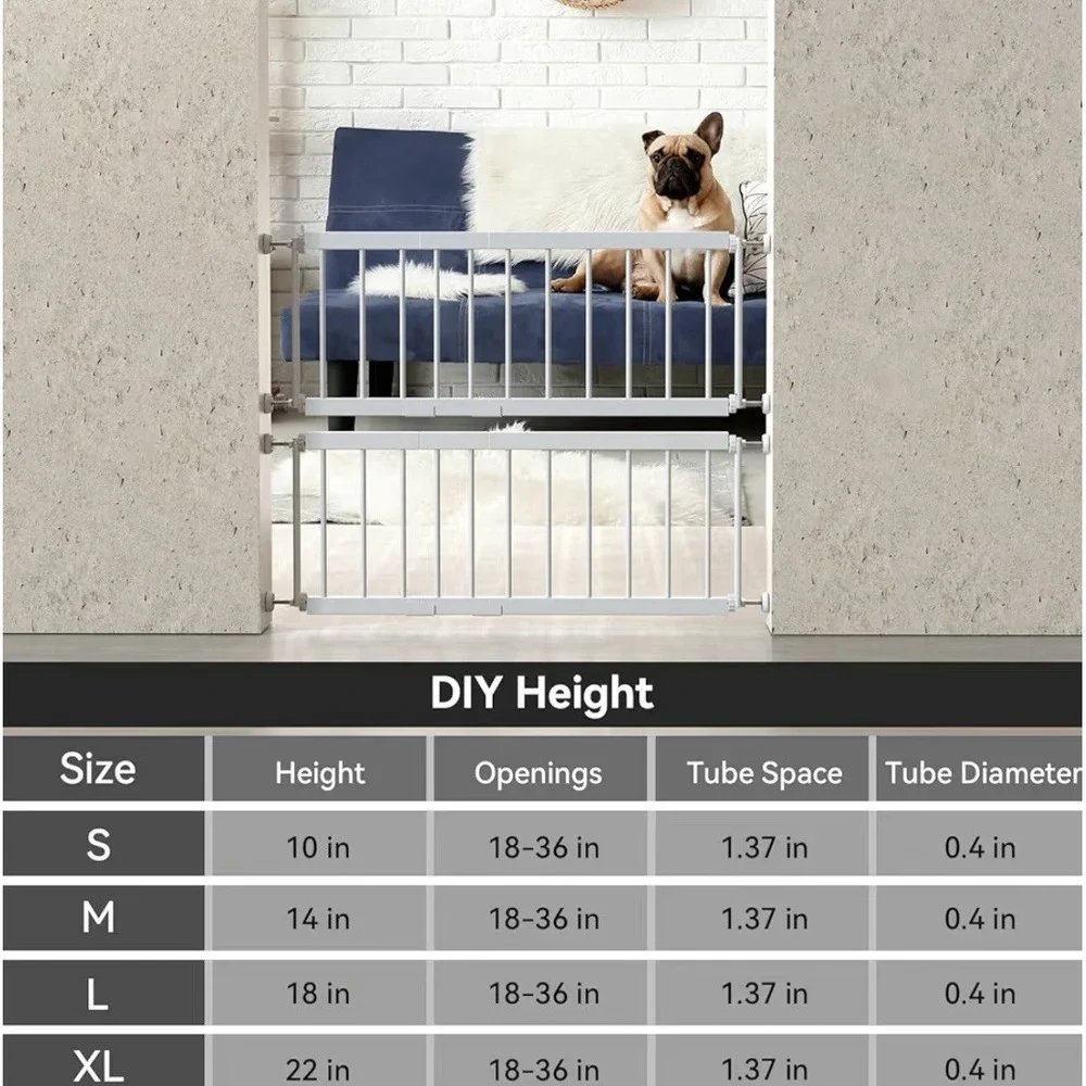 Short Dog Gate Indoor - MOOECKOM 10